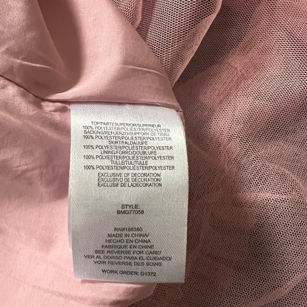 Badgley Mischka Rose Embellished Kids Dress - Picture 7 of 10
